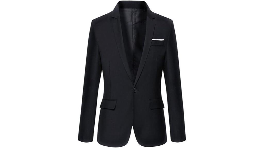 men s slim casual blazer