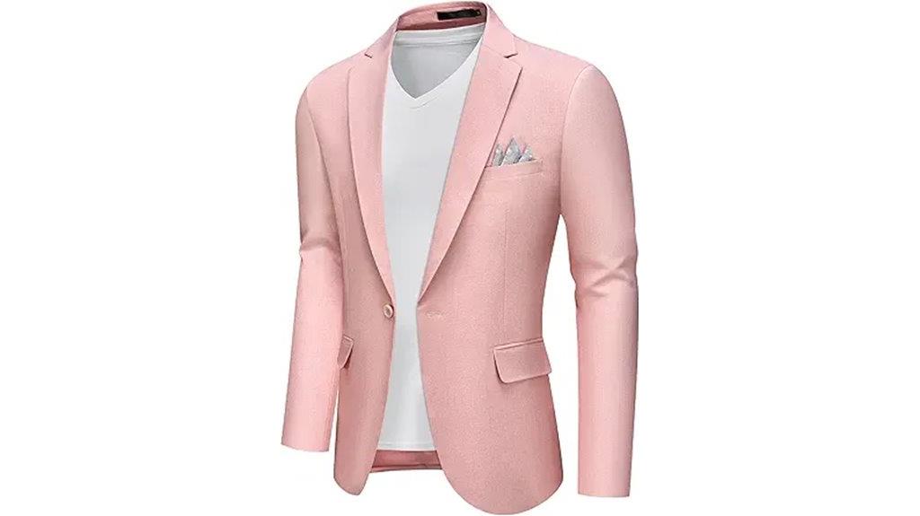 men s slim fit blazer