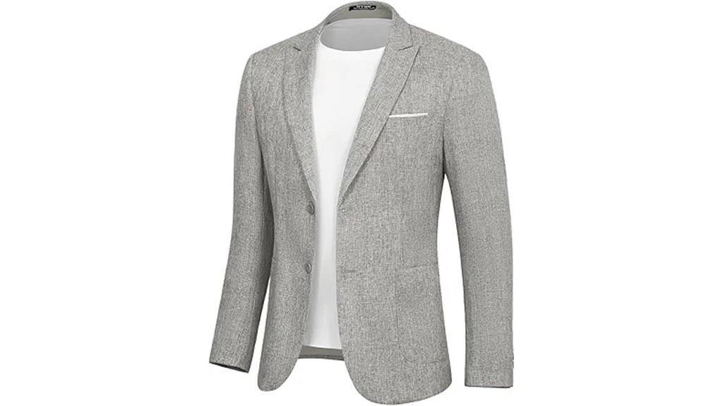 men s slim fit blazer