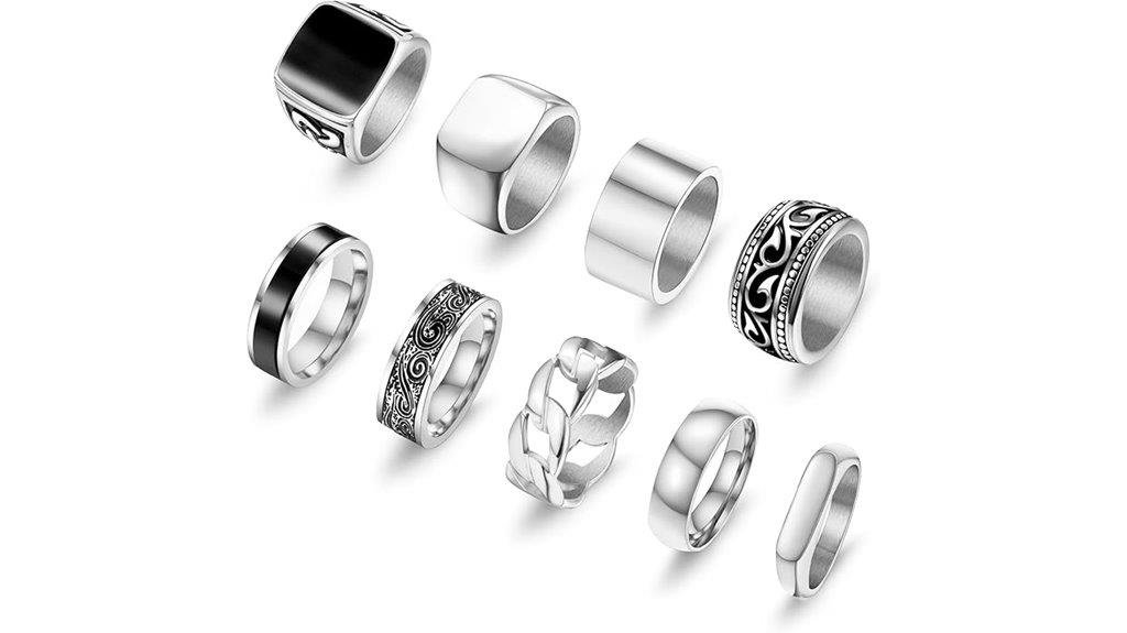 men s vintage signet rings