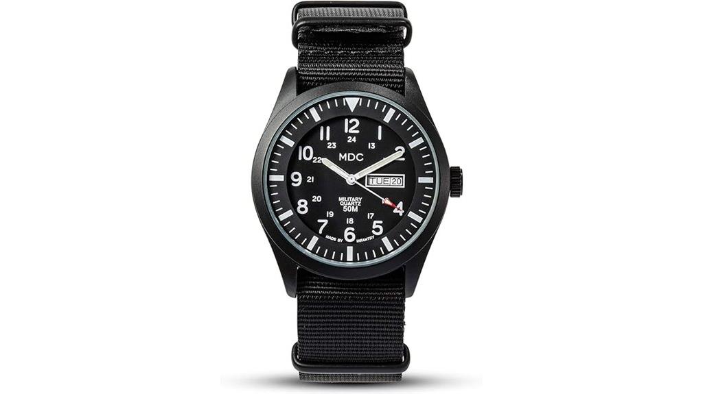 military style nylon strap