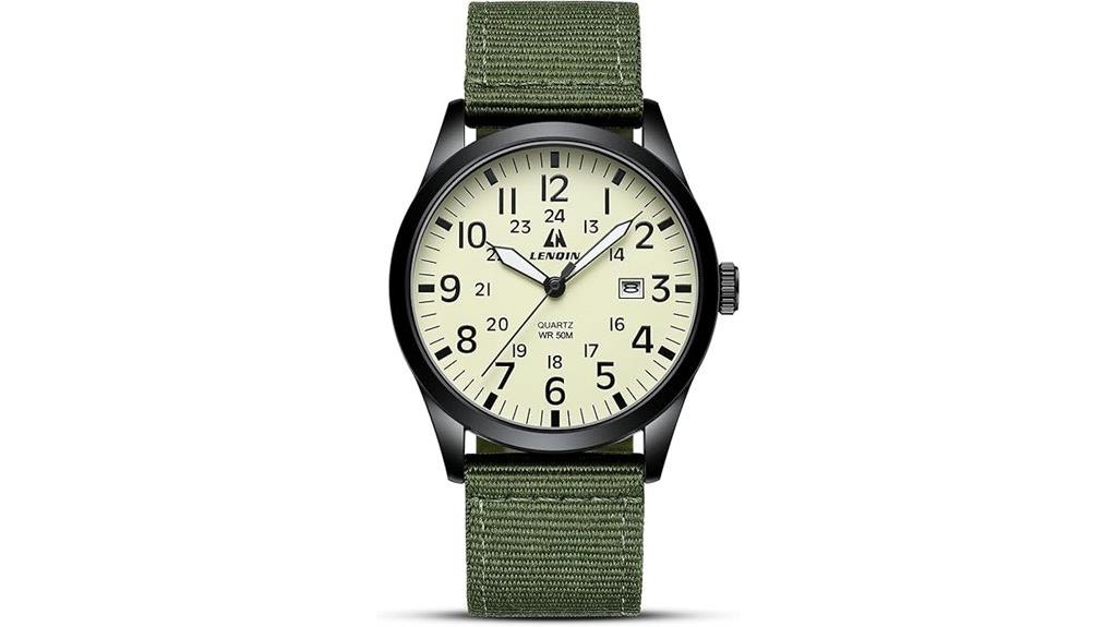 military style nylon strap