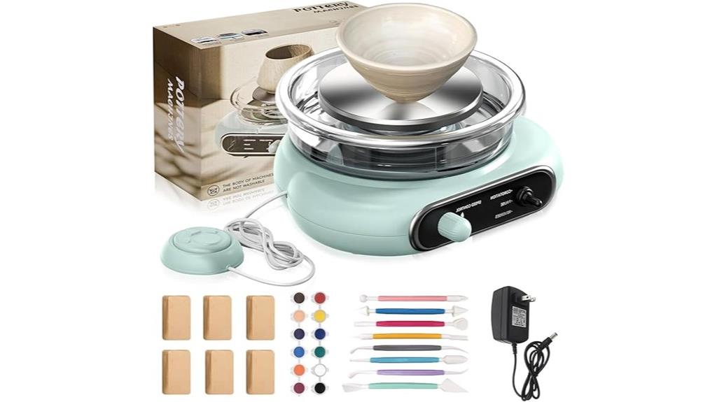 mini pottery wheel beginners