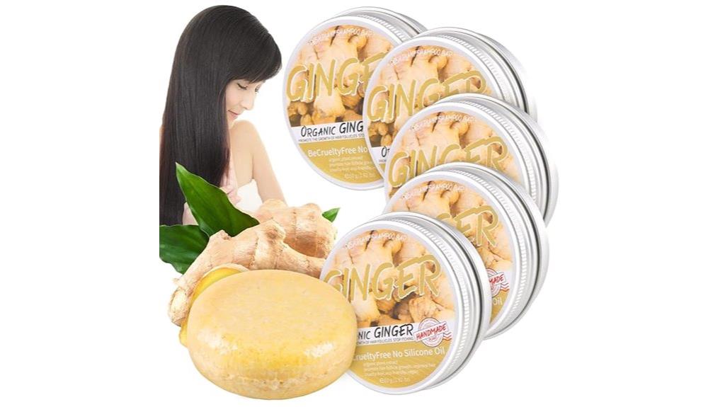 organic ginger hair shampoo