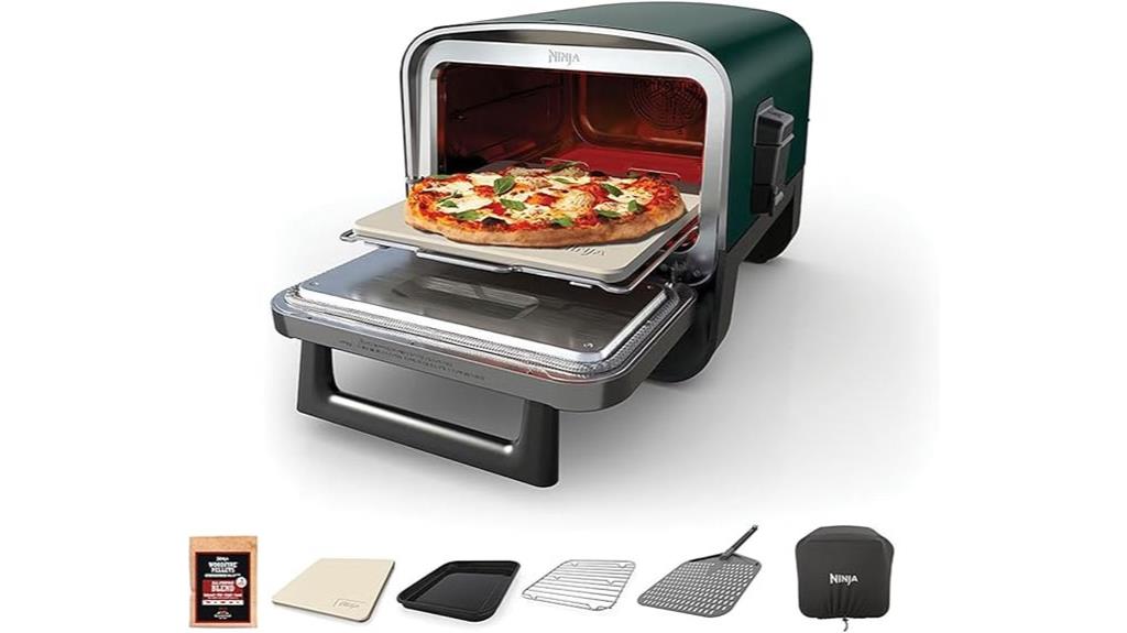 outdoor ninja pizza smoker