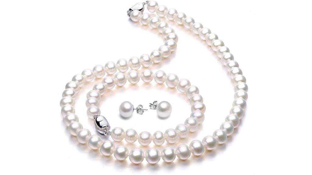 pearl jewelry set