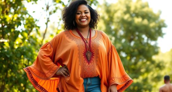 plus size boho tops collection