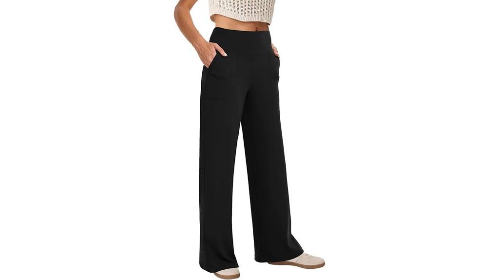 pockets high waist pants