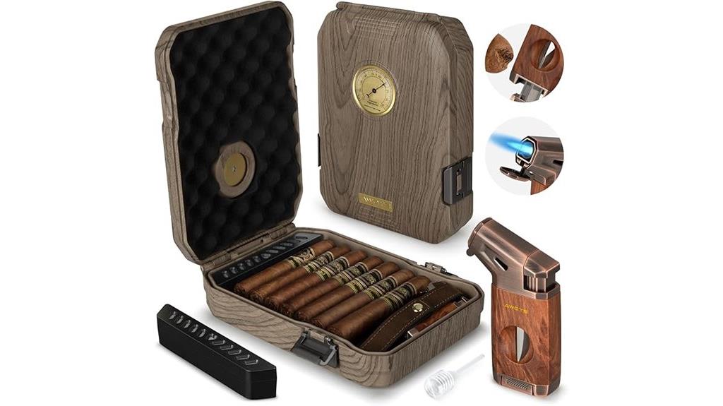 portable cigar travel set