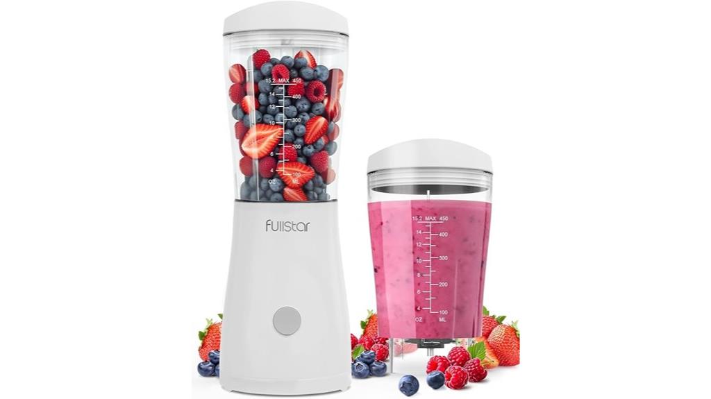 portable white blender