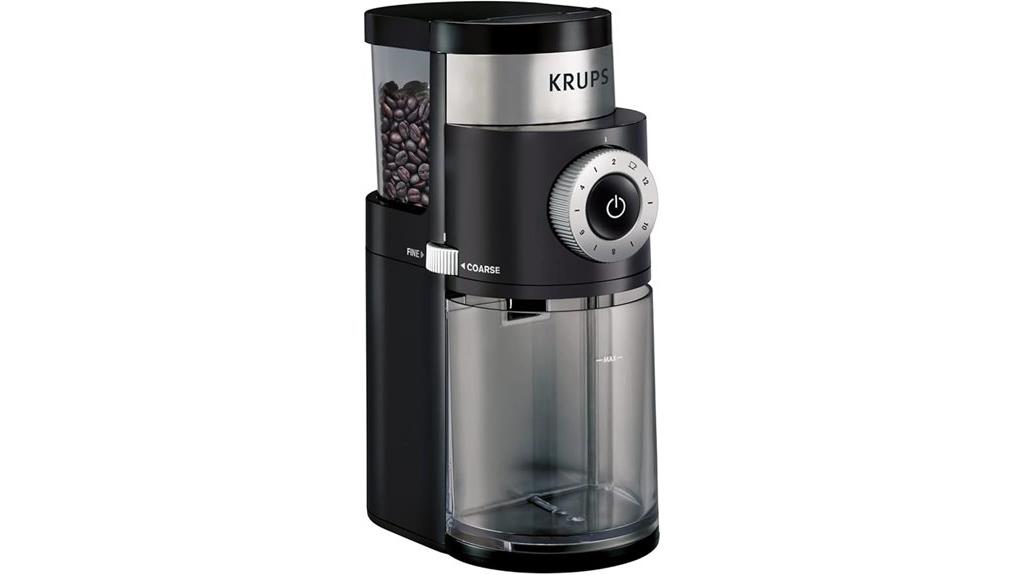 precision burr coffee grinder