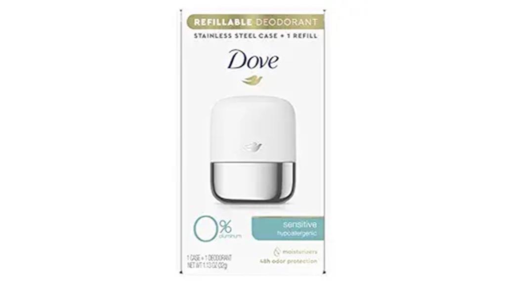refillable aluminum free deodorant