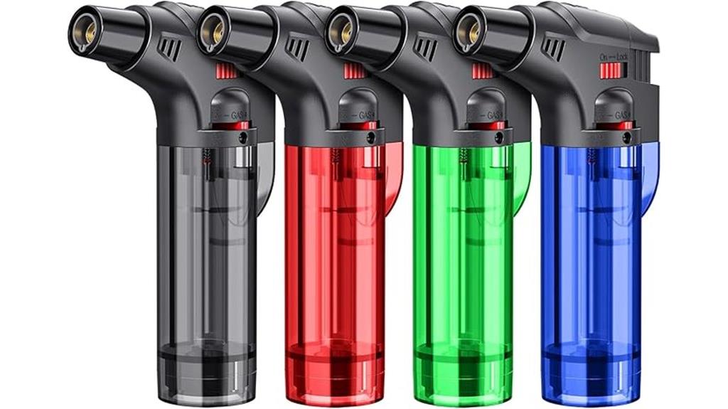 refillable jet flame lighters