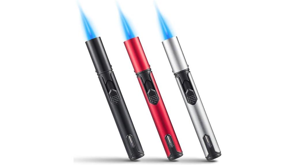 refillable torch lighter set