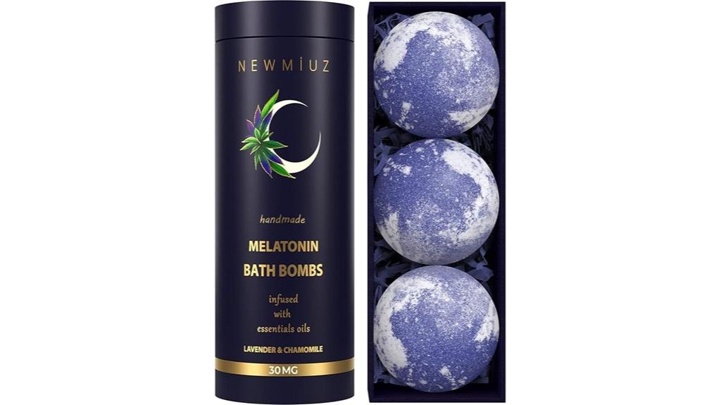 relaxing sleep bath bombs