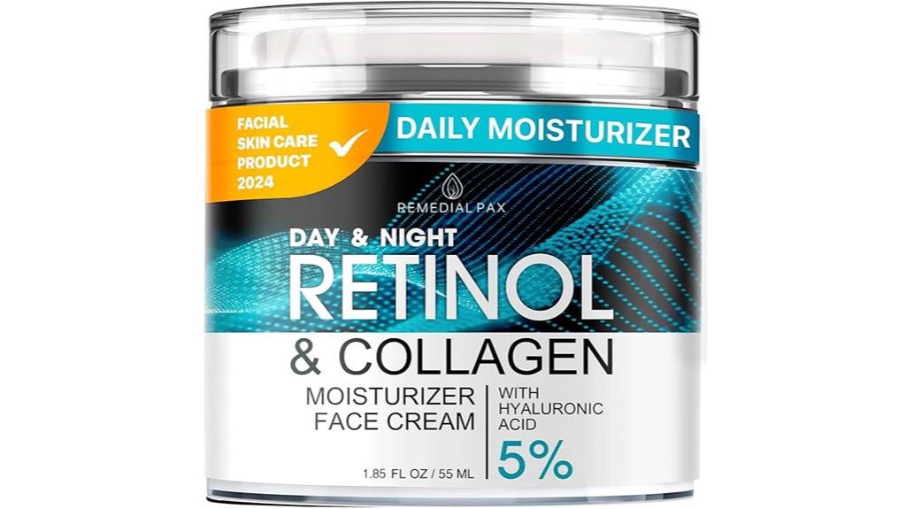 retinol moisturizer with collagen