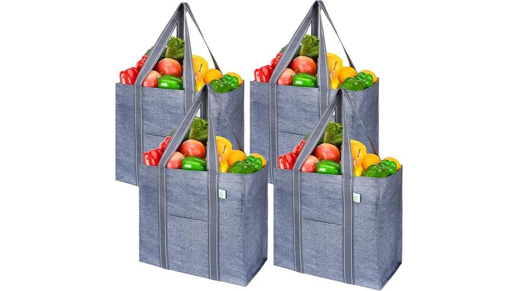 reusable grocery bags pack