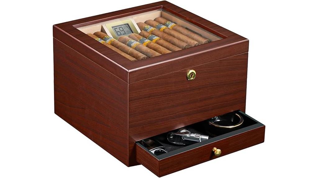 secure cigar storage device