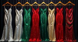 shiny stylish sequin dresses