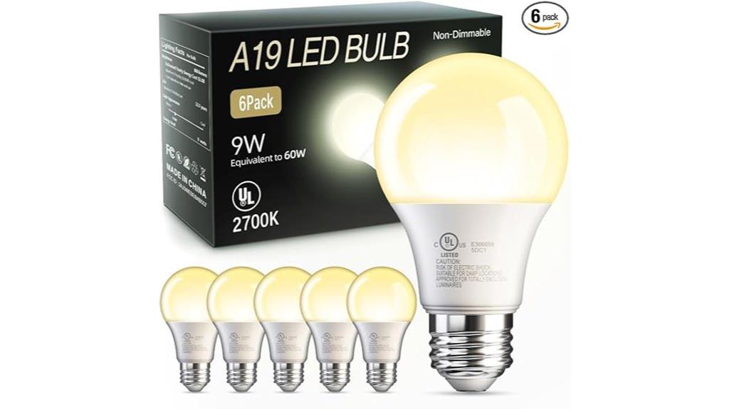 six pack led bulbs