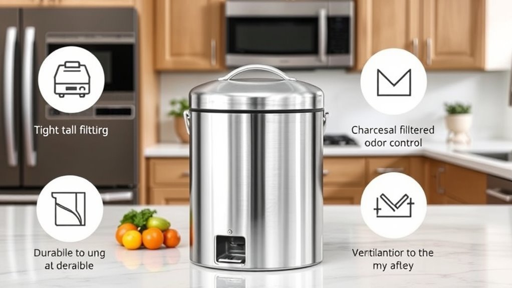 size durability odor control