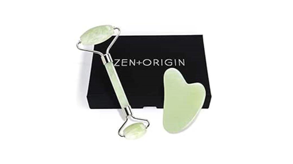 skincare tool with pouch