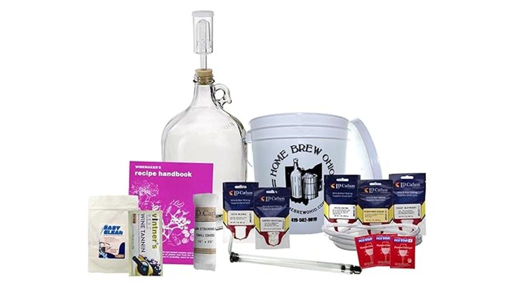 small 1 gallon fruit wine