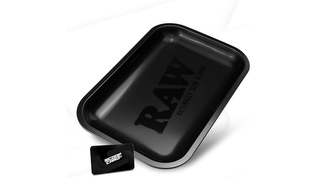 small black rolling tray