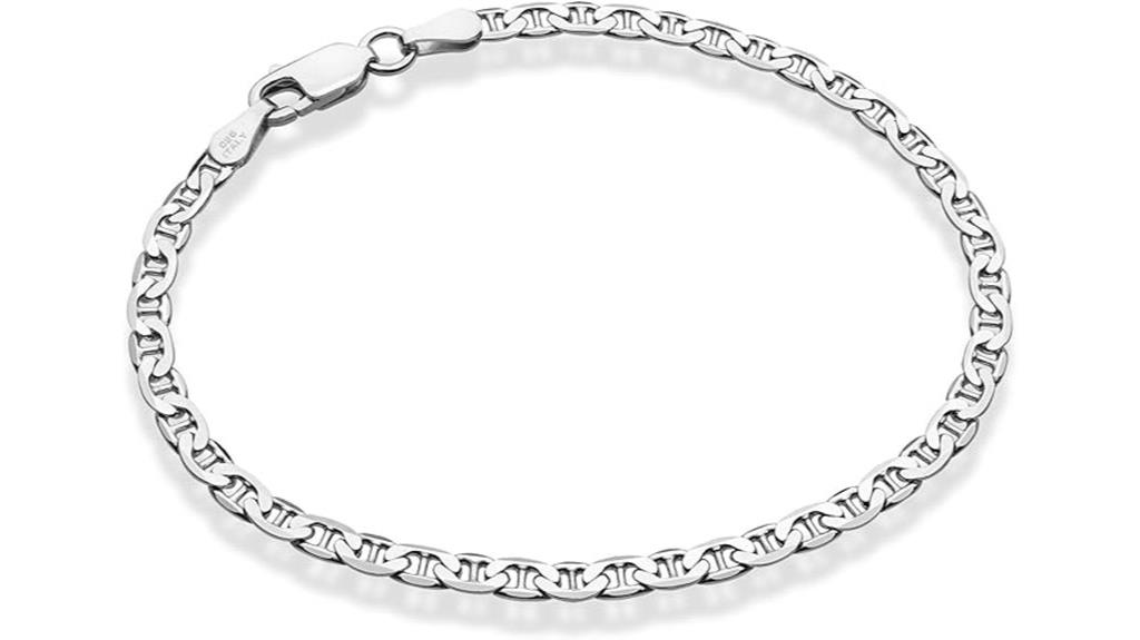 sterling silver anklet
