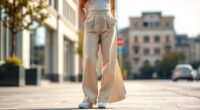 stylish comfortable wide leg pants