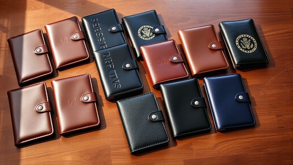 stylish secure travel wallets