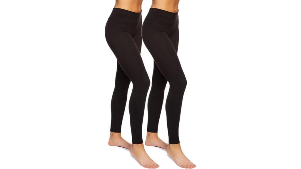 sueded athleisure leggings pack