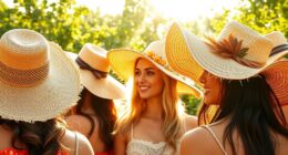 summer boho floppy hat styles