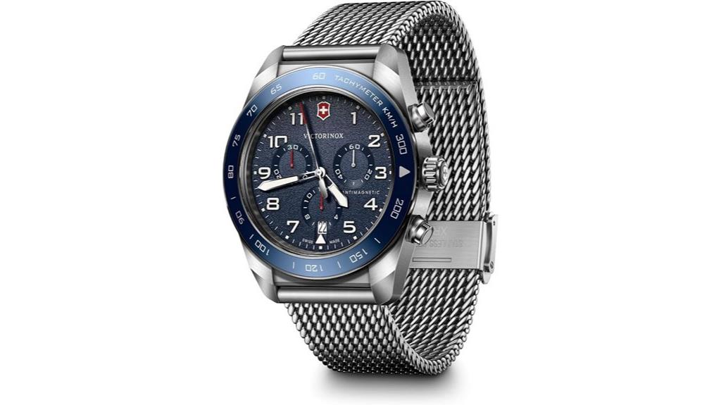 swiss army chronograph watch