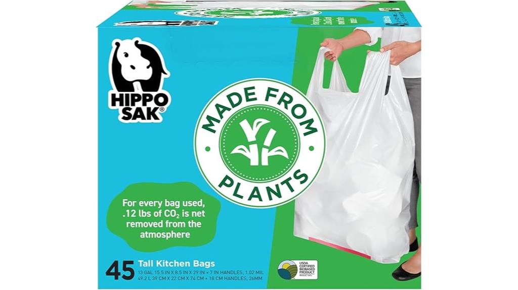 tall plant based trash bags