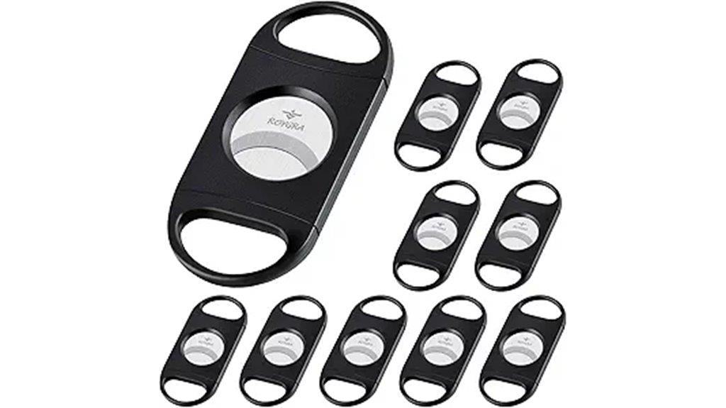 ten piece cigar cutter set
