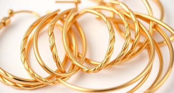 top 12 gold hoop earrings