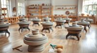 top beginner pottery wheel options