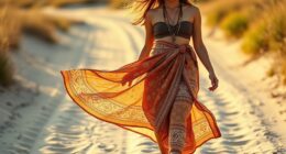 top boho wrap skirt picks