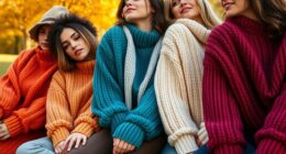 top chunky knit sweater trends