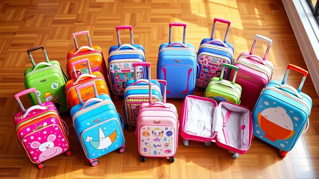 top kids travel luggage