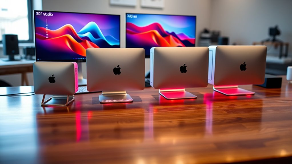 top mac studio 3d renders