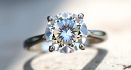 top sparkling moissanite rings