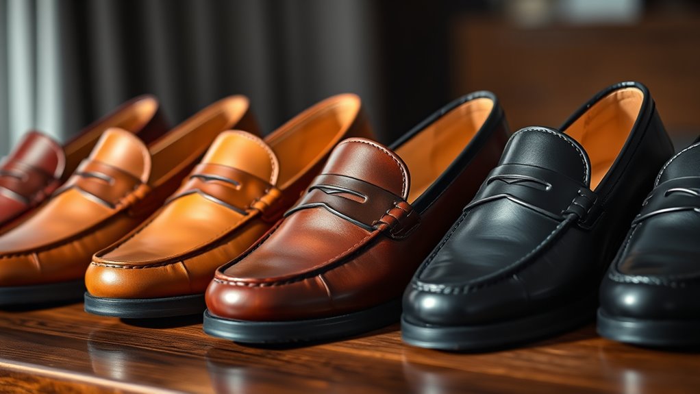 top stylish leather loafers