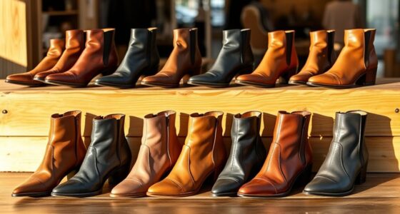 top women s leather ankle boots