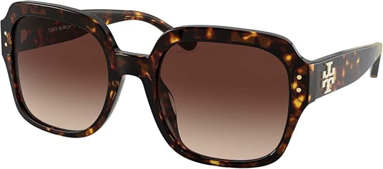 tory burch dark tortoise