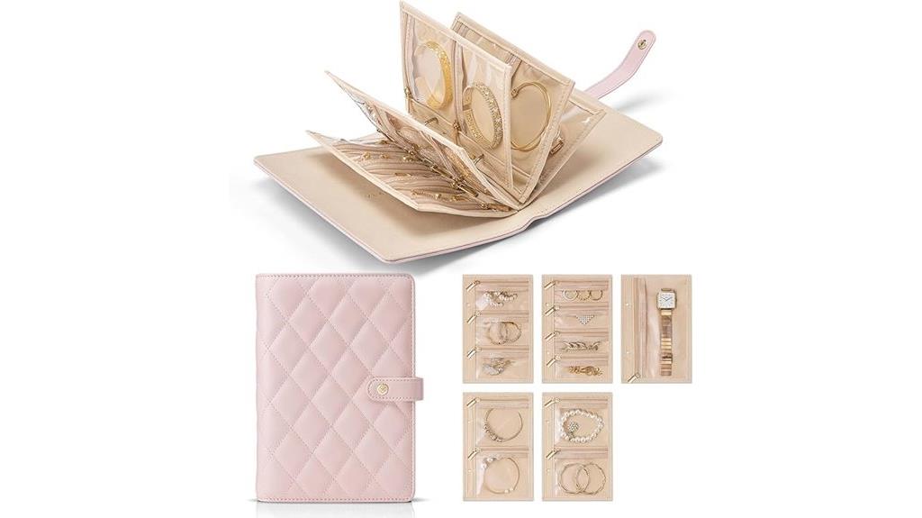 travel jewelry organizer box