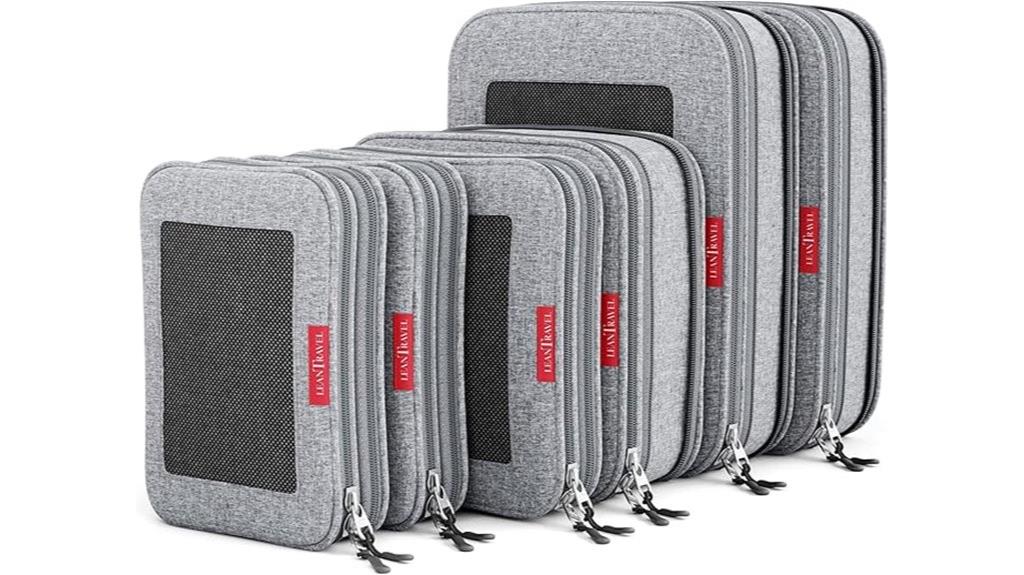 travel storage compression cubes