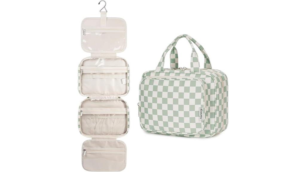 travel toiletry organizer bag