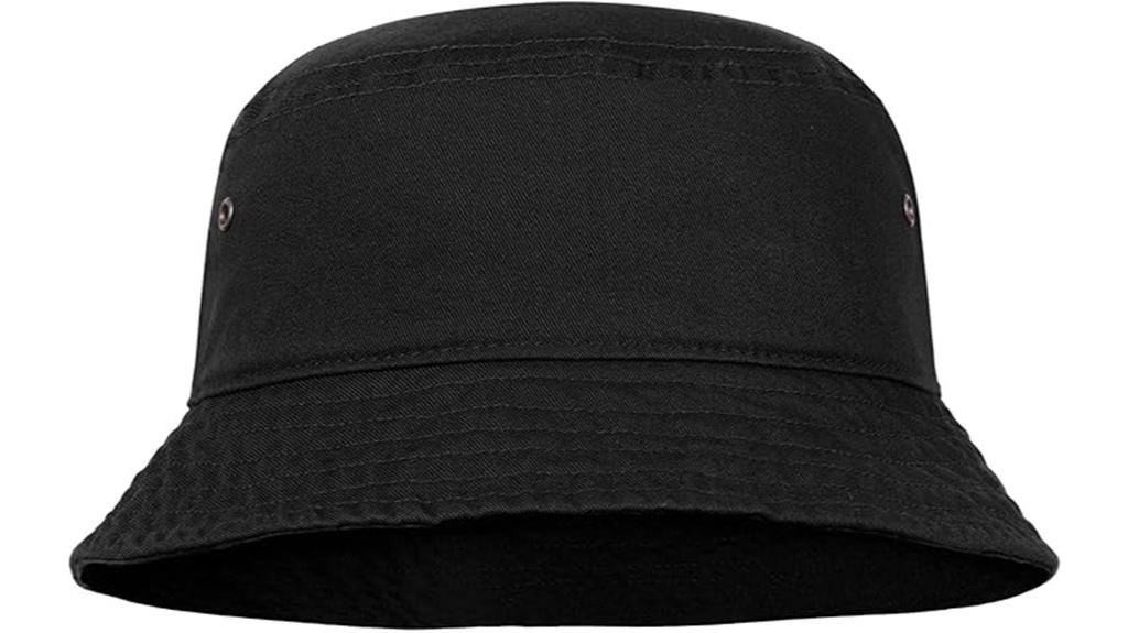 unisex cotton bucket hat